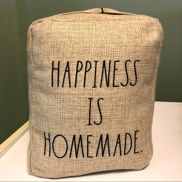 Rae Dunn Other - NWT RAE DUNN HAPPINESS IS HOMEMADE Door Stopper